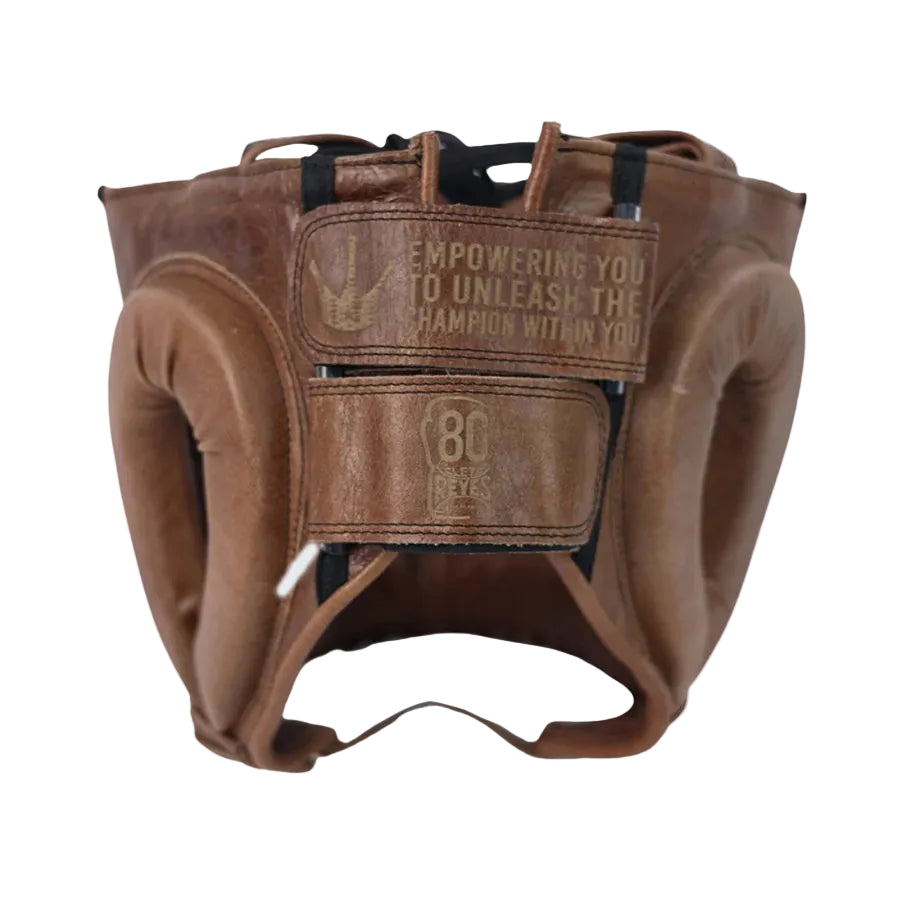 Cabezal Cleto Reyes con Barra V Vintage - 100% Cuero Genuino