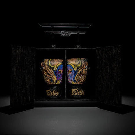 Guantes de boxeo Fairtex Yamantaka edicion especial - 100% Microfibra