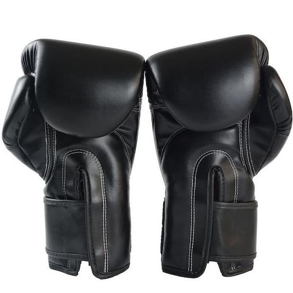 Guantes Fairtex Solid Muay Thai - Boxeo - Negro - 100% Microfibra - MMA Store Peru