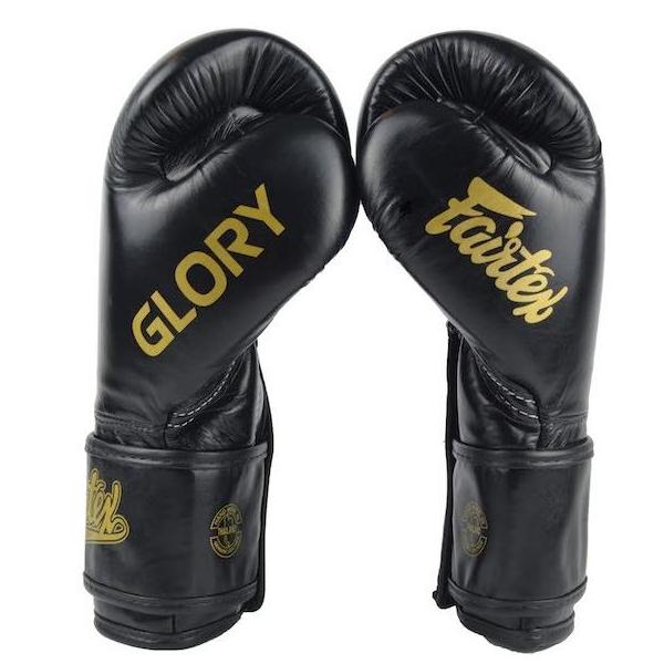 Guantes Fairtex Glory Muay Thai - Boxeo - Negro - 100% Cuero - MMA Store Peru