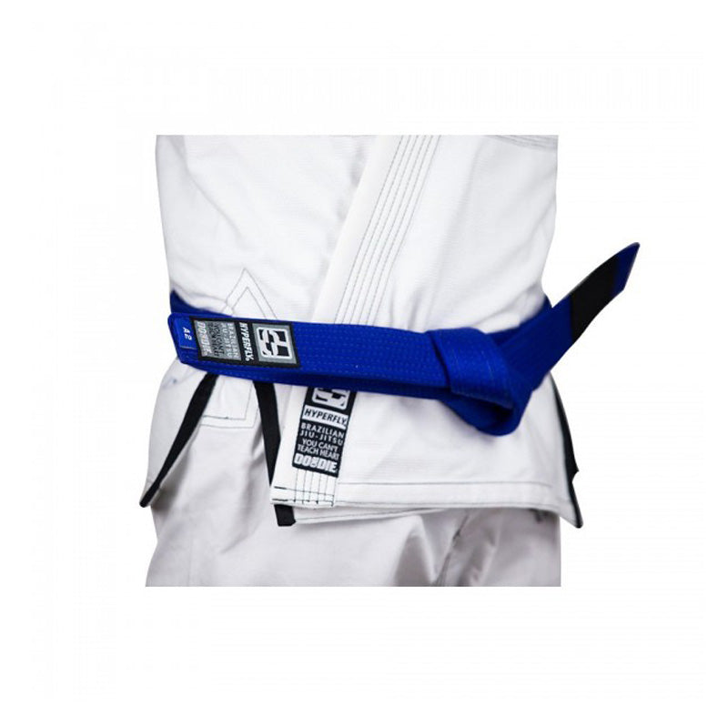 Cinturon de Jiujitsu Hyperfly - Azul- 100% Algodón - MMA Store Peru