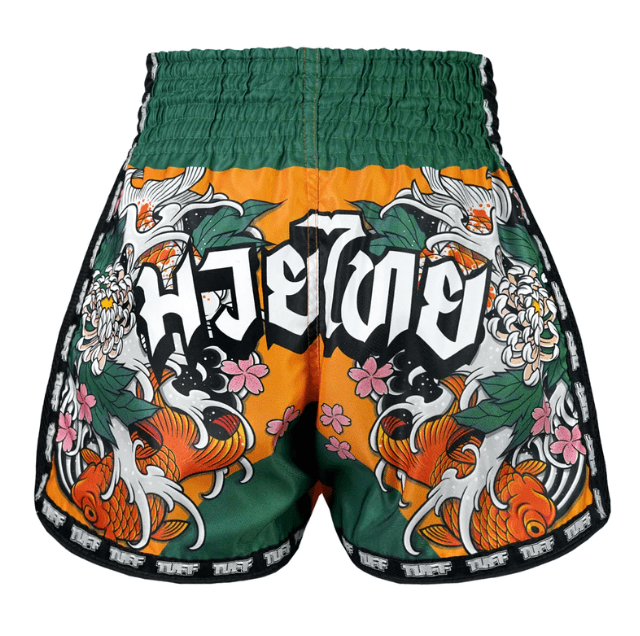 Shorts de Muay Thai Tuff Retro Tora Mori to Kingyo