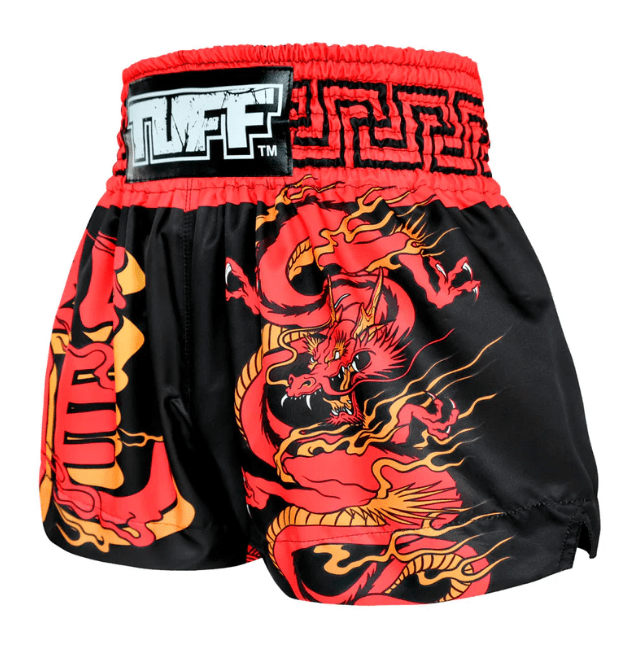 Shorts de Muay Thai Tuff Red Dragon