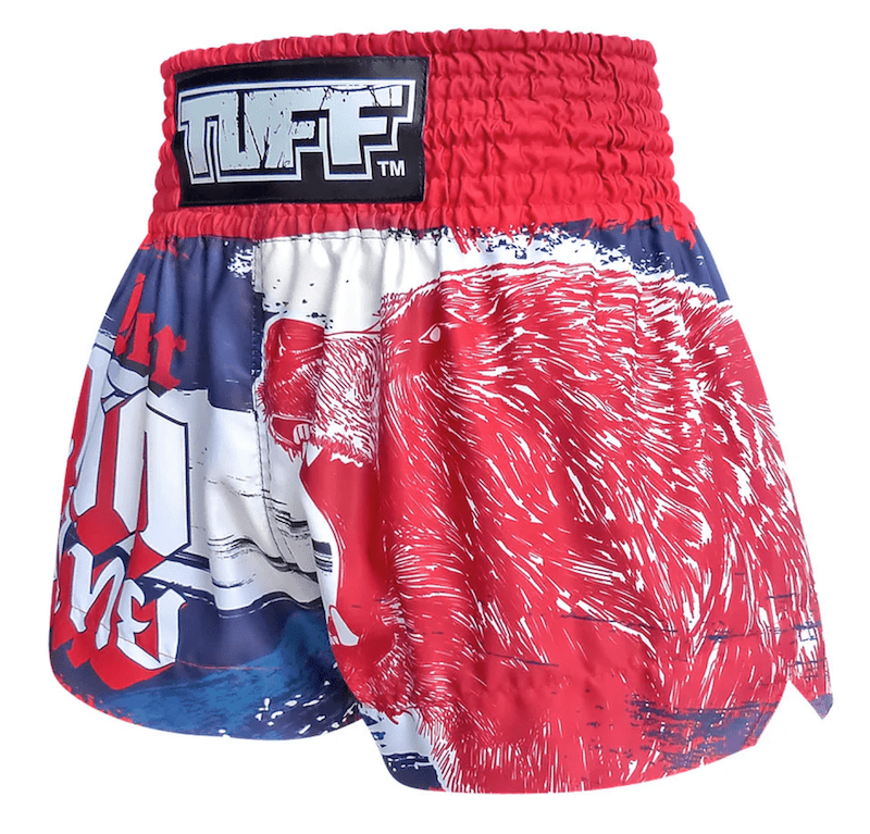 Shorts de Muay Thai Tuff Furious Bear Azul