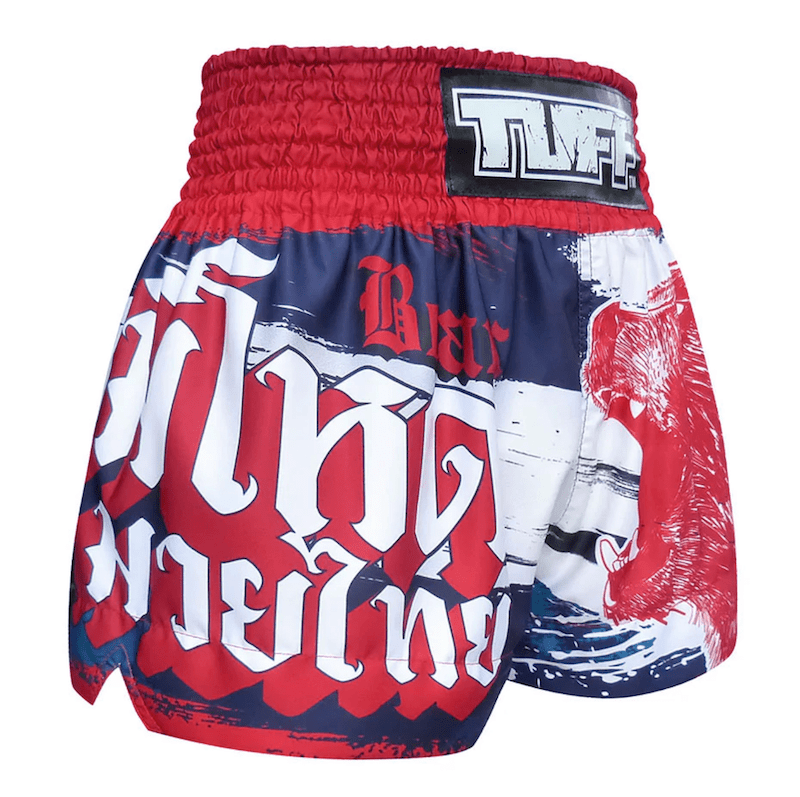 Shorts de Muay Thai Tuff Furious Bear Azul