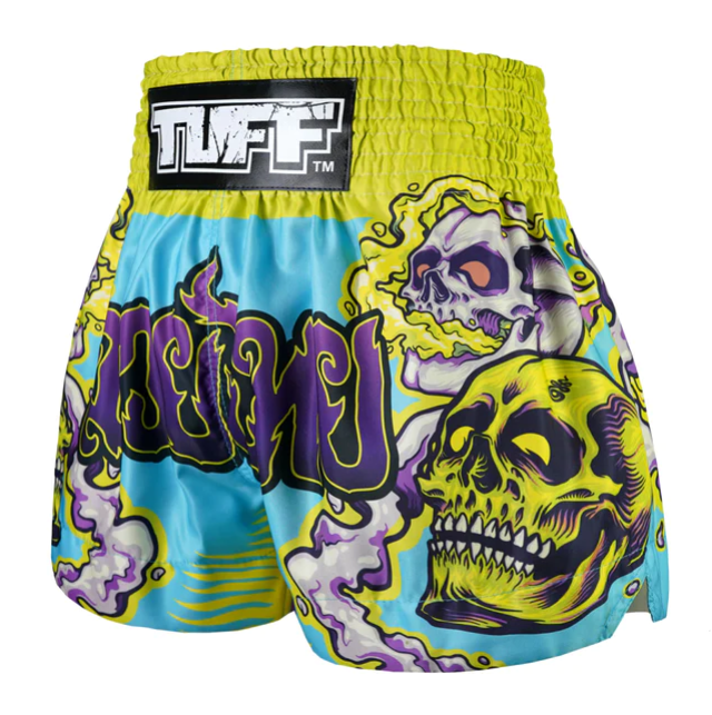 Shorts de Muay Thai Tuff Trippy Skull