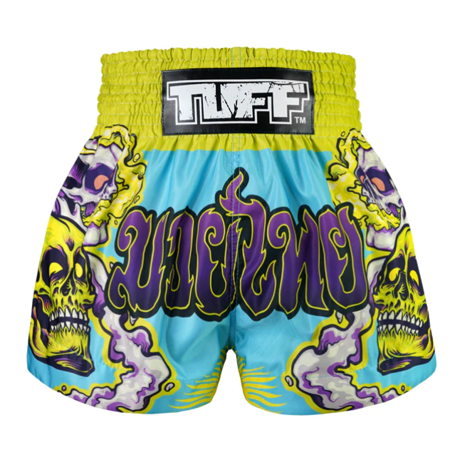 Shorts de Muay Thai Tuff Trippy Skull