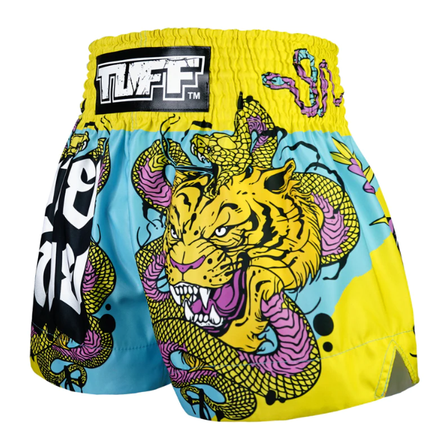 Shorts de Muay Thai Tuff Tiger and Python