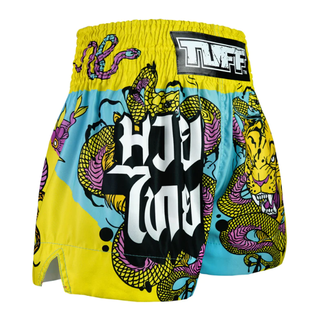 Shorts de Muay Thai Tuff Tiger and Python