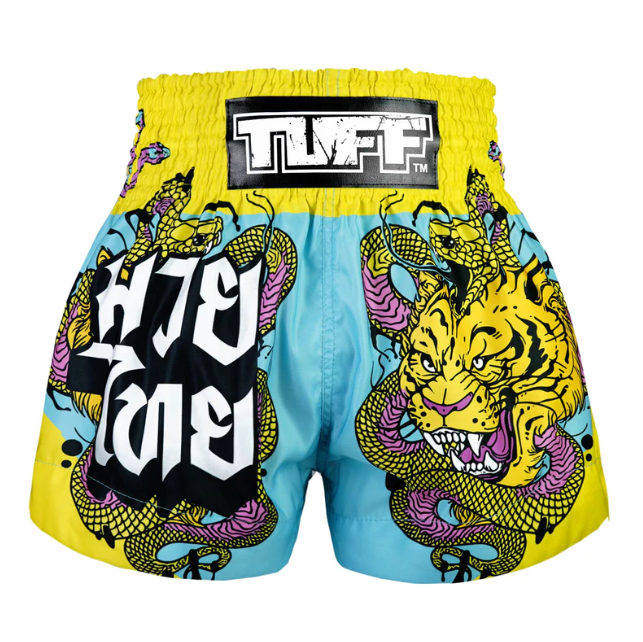 Shorts de Muay Thai Tuff Tiger and Python