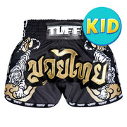 Shorts de Muay Thai Tuff Retro Niños Double Tiger