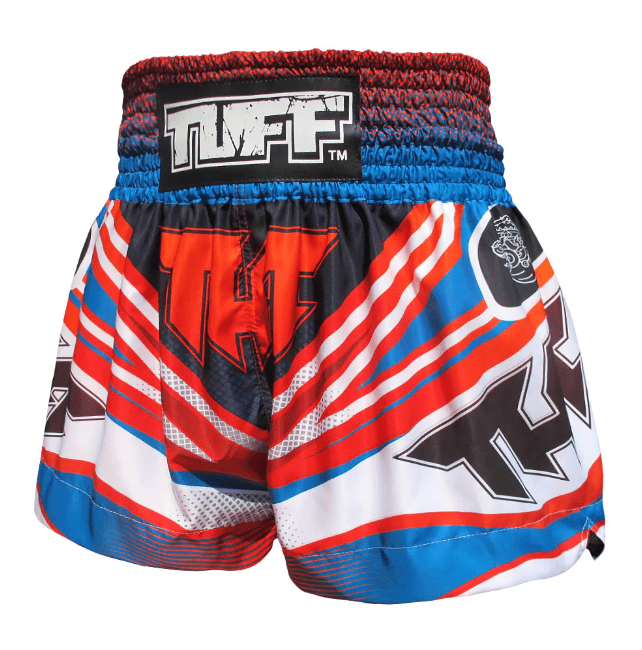 Shorts de Muay Thai Tuff Blue Cool