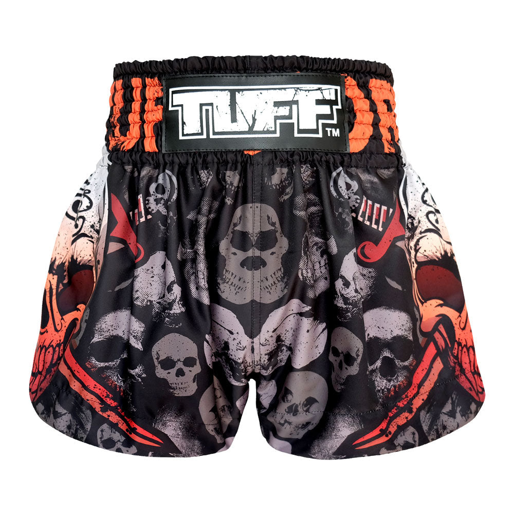 Shorts de Muay Thai Tuff Batalion Skull