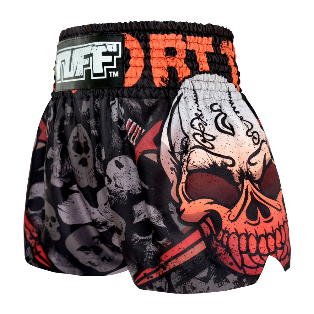Shorts de Muay Thai Tuff Batalion Skull