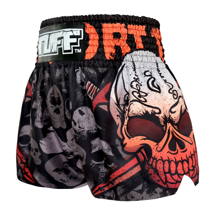 Shorts de Muay Thai Tuff Batalion Skull