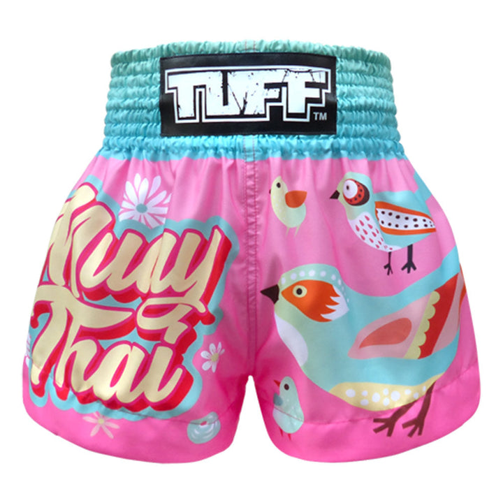 Shorts de Muay Thai Tuff "Birds Pattern"