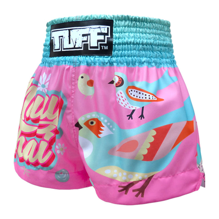 Shorts de Muay Thai Tuff "Birds Pattern"