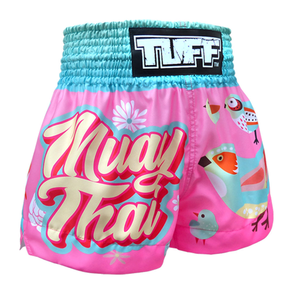 Shorts de Muay Thai Tuff "Birds Pattern"