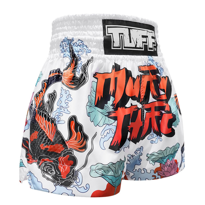 Shorts de Muay Thai Tuff Japanese Koi Fish