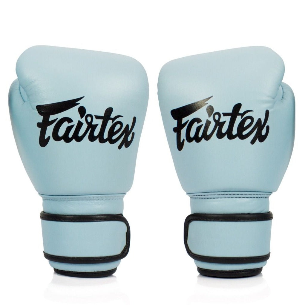 Guantes Fairtex BGV20 Baby blue -  Muay Thai - Boxeo 100% Cuero