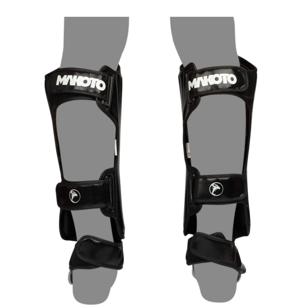 Canilleras de Muay Thai Makoto M1 - 100% Poliuretano