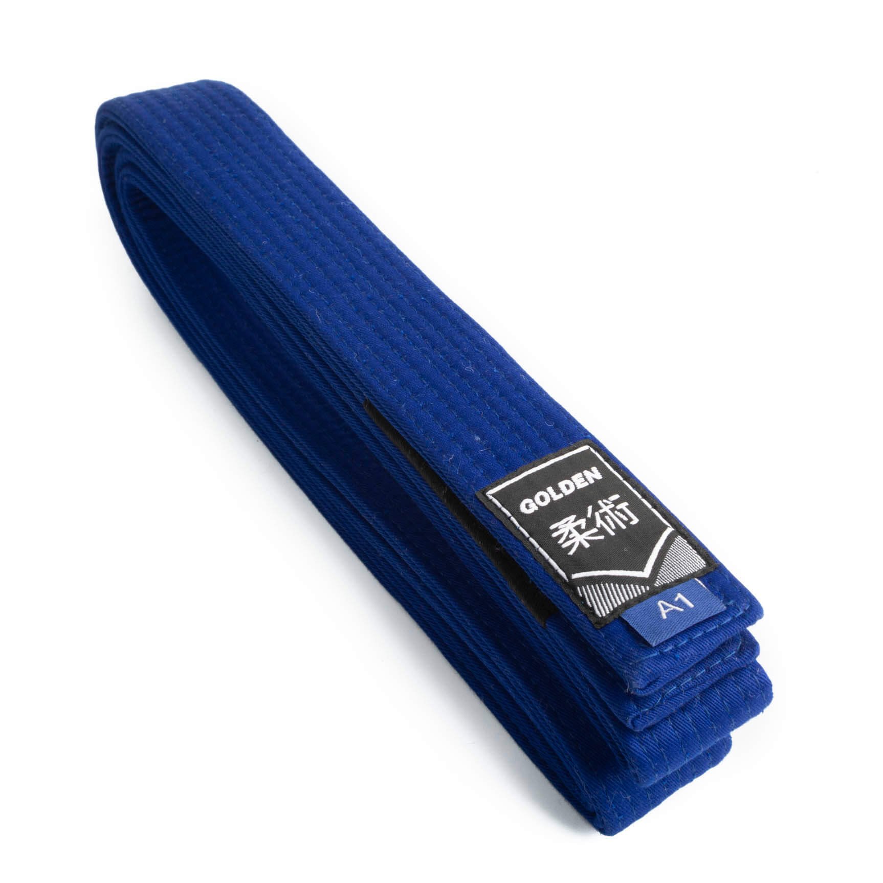 Cinturón de Jiujitsu Golden Azul - 100% Algodón