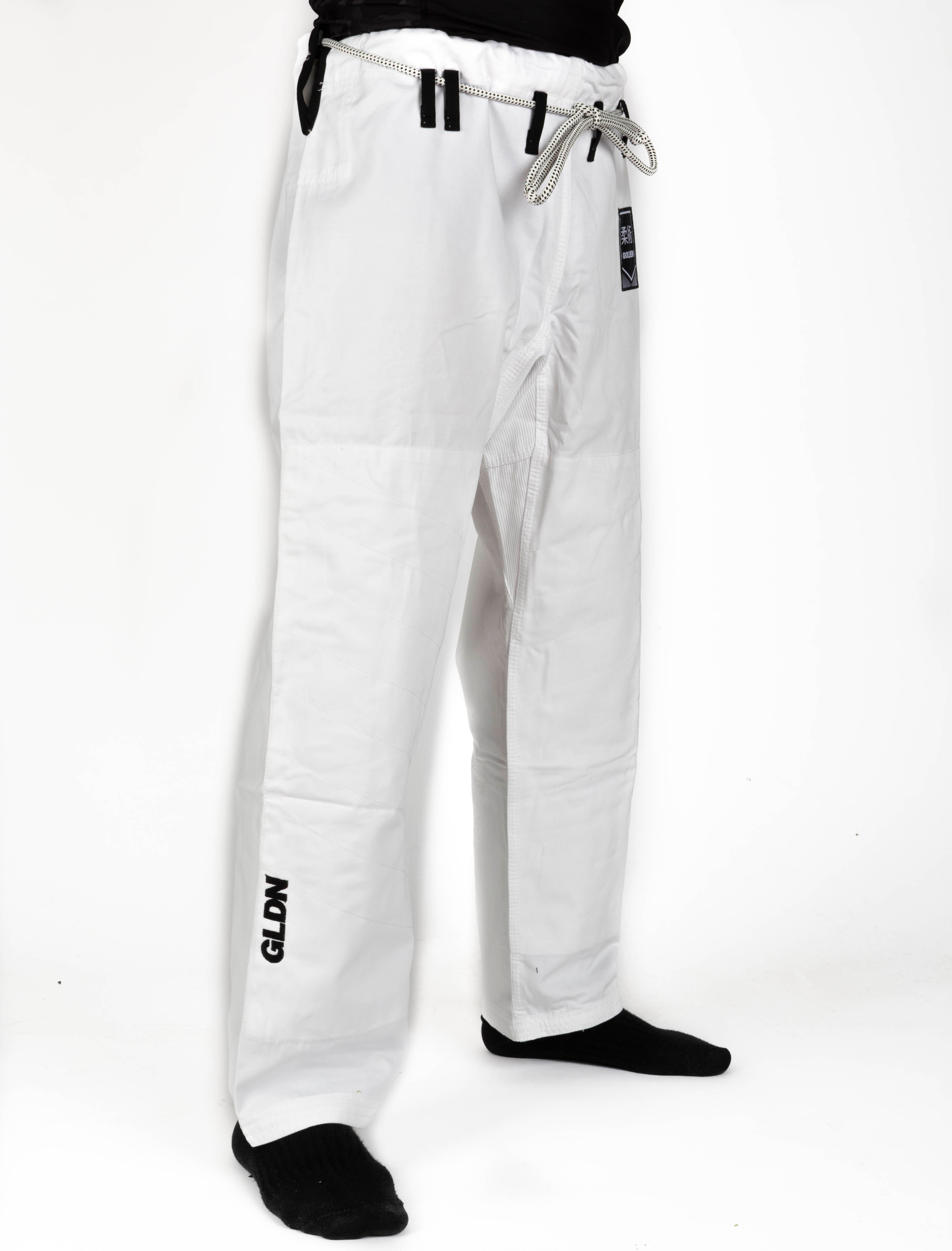 Kimono de Jiujitsu Golden Light Blanco - 100% Algodón