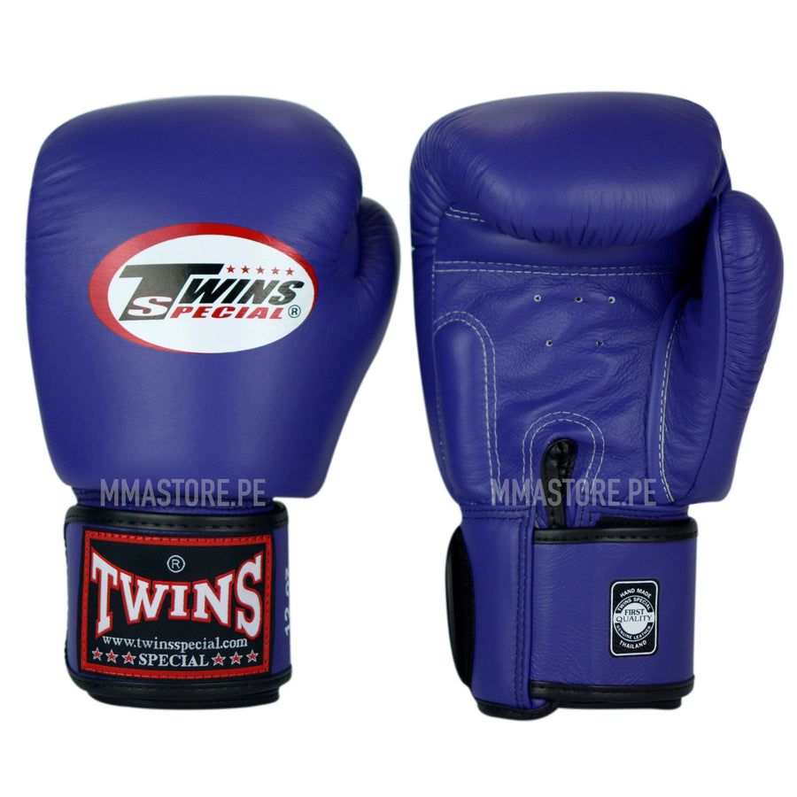 Guantes Twins Special Muay Thai - Boxeo- Morado - 100% Cuero - MMA Store Peru