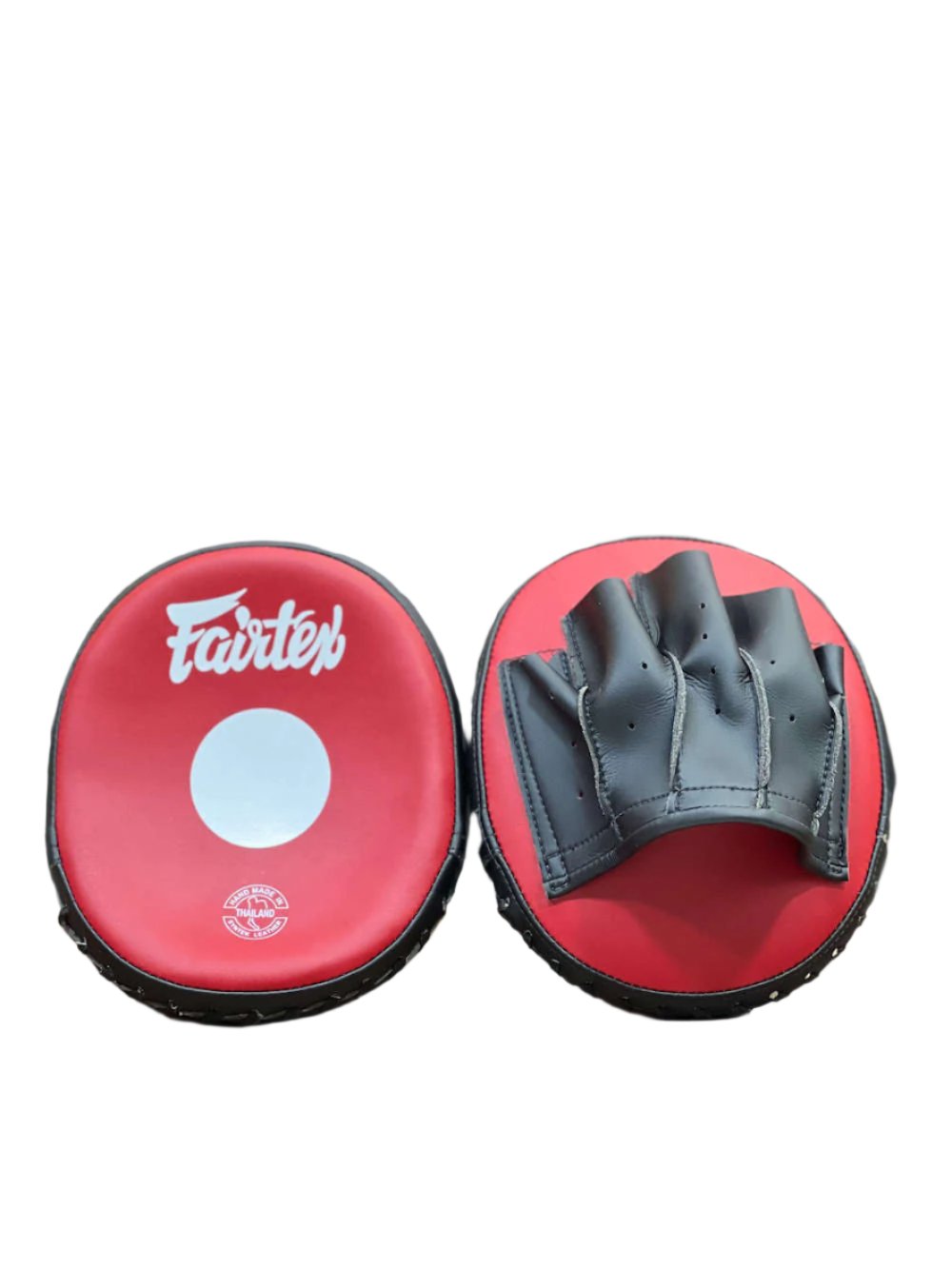 Guanteletas de Boxeo Fairtex Mini FMV15 Rojo/Negro - 100% Microfibra