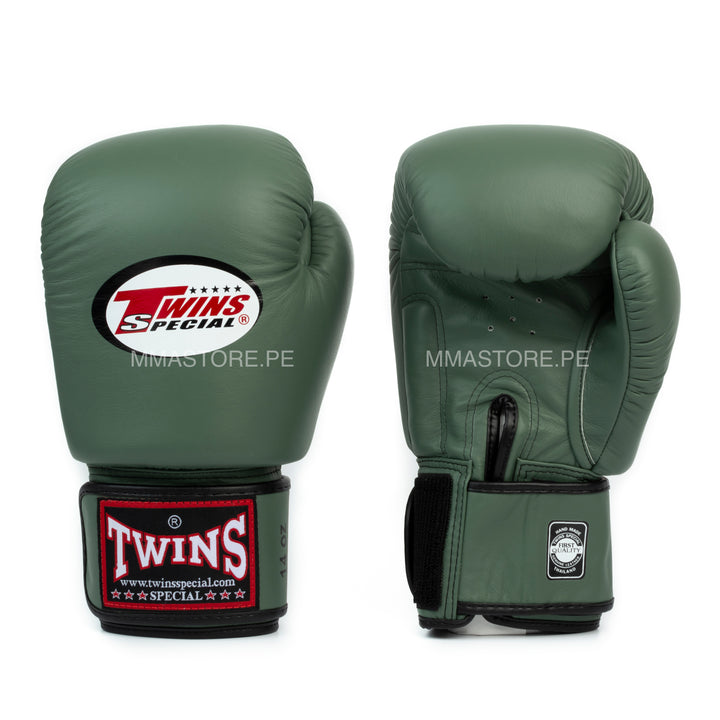 guantes de boxeo twins special verde olivo