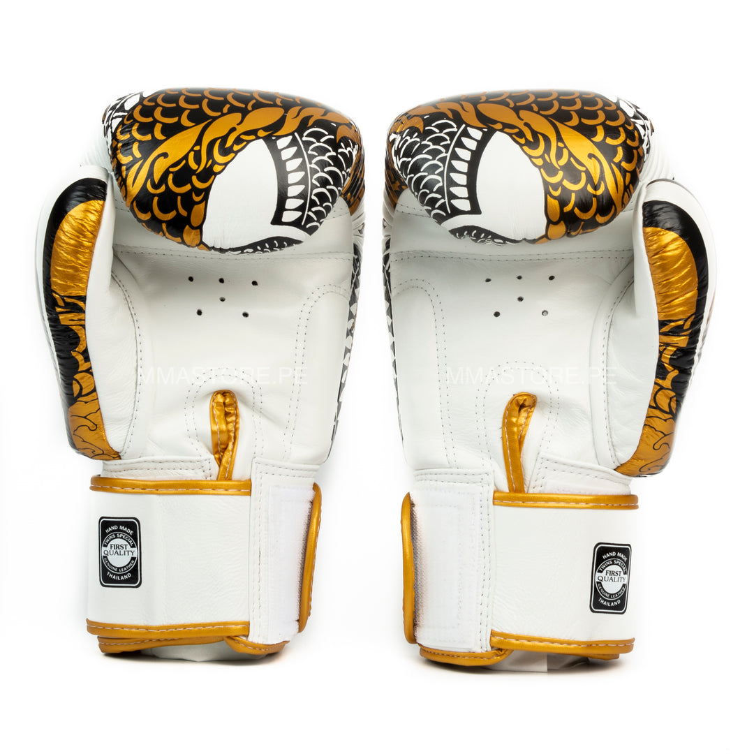 guantes de boxeo twins special nagas blanco