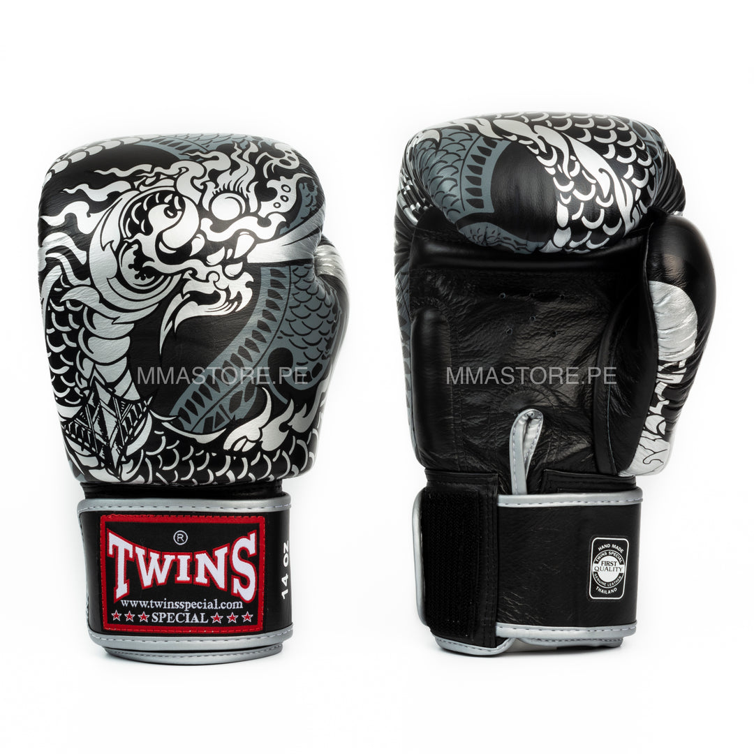 guantes de boxeo twins special nagas negro