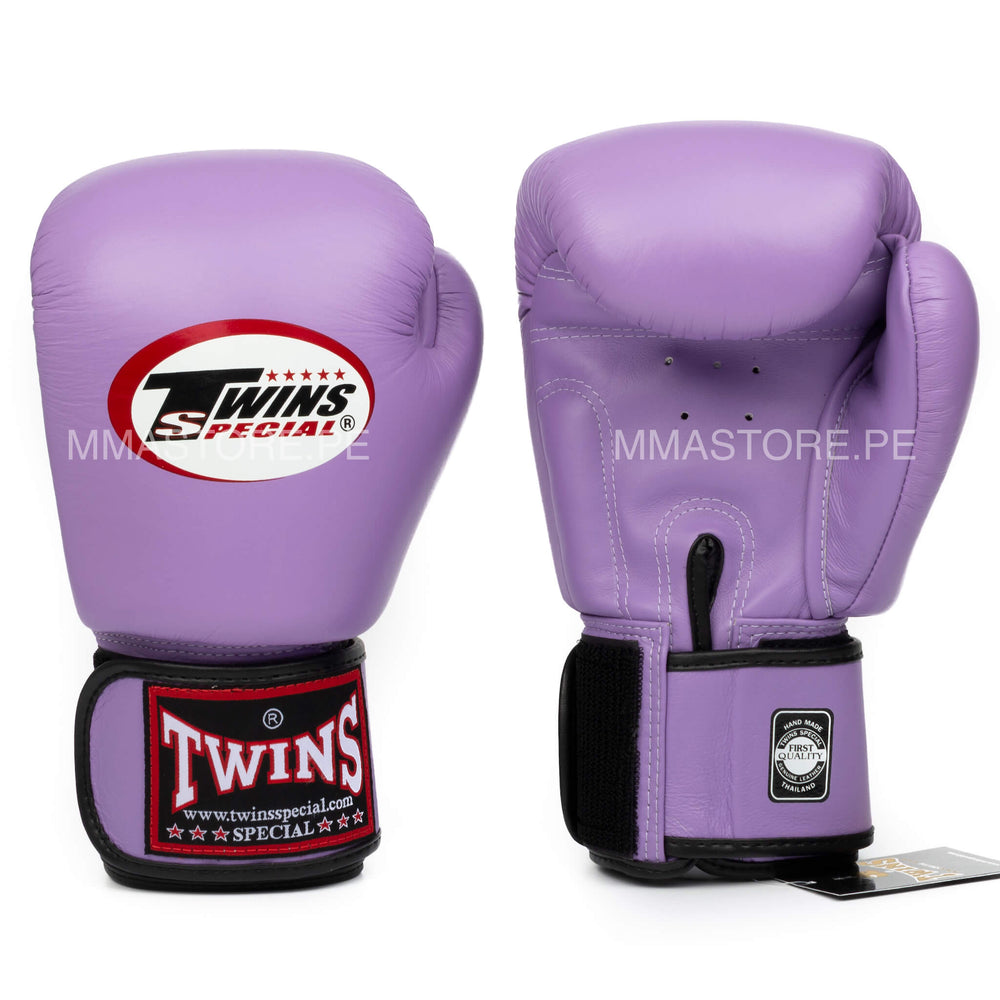 Guantes Twins Special Muay Thai - Boxeo- Lila - 100% Cuero