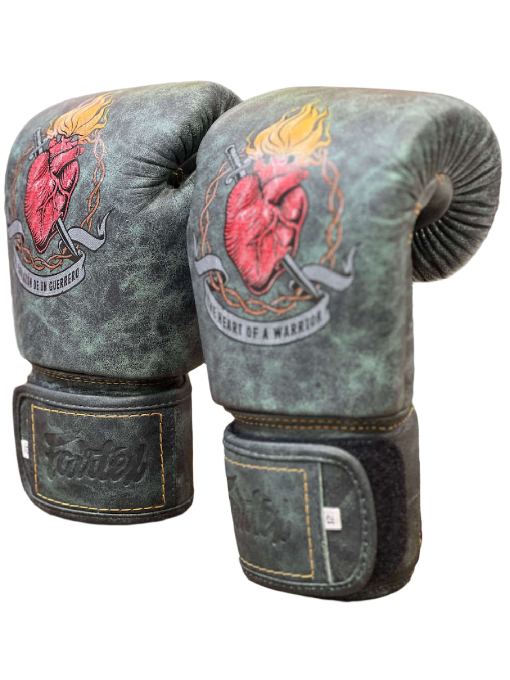 Guantes de boxeo  Fairtex Heart of Warrior - 100%  Cuero