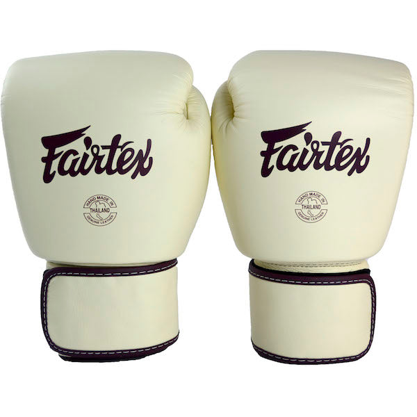 Guantes Fairtex Mate Muay Thai - Boxeo - Khaki - 100% Cuero - MMA Store Peru