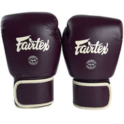 Guantes Fairtex Mate Muay Thai - Boxeo - Guinda - 100% Cuero - MMA Store Peru