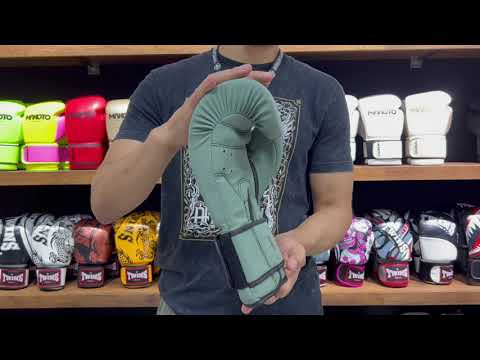 Guantes de Boxeo Makoto Basic Mate Verde - 100% Poliuretano