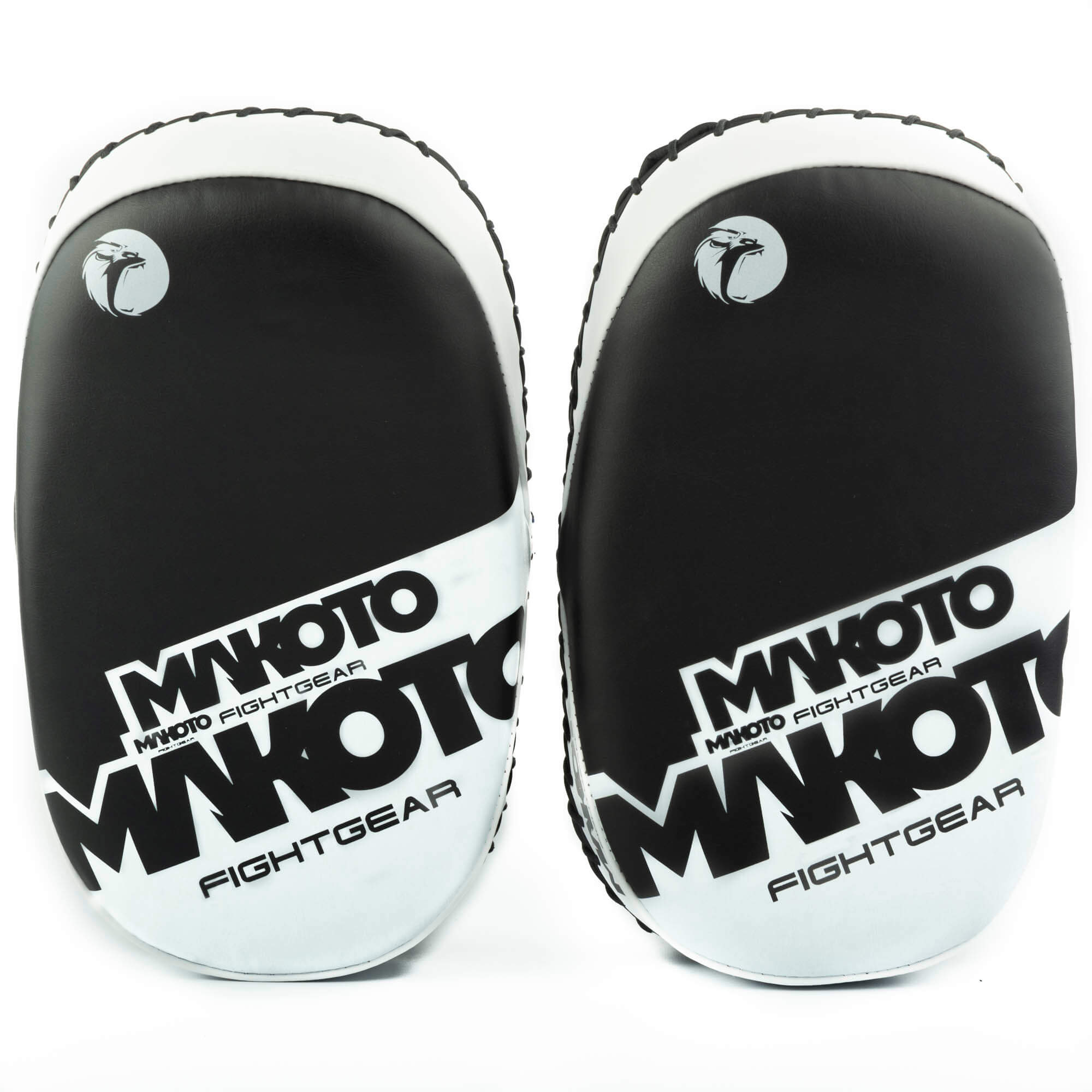 Kicking Pads para Muay Thai - Boxeo Makoto Negro - 100% Poliuretano
