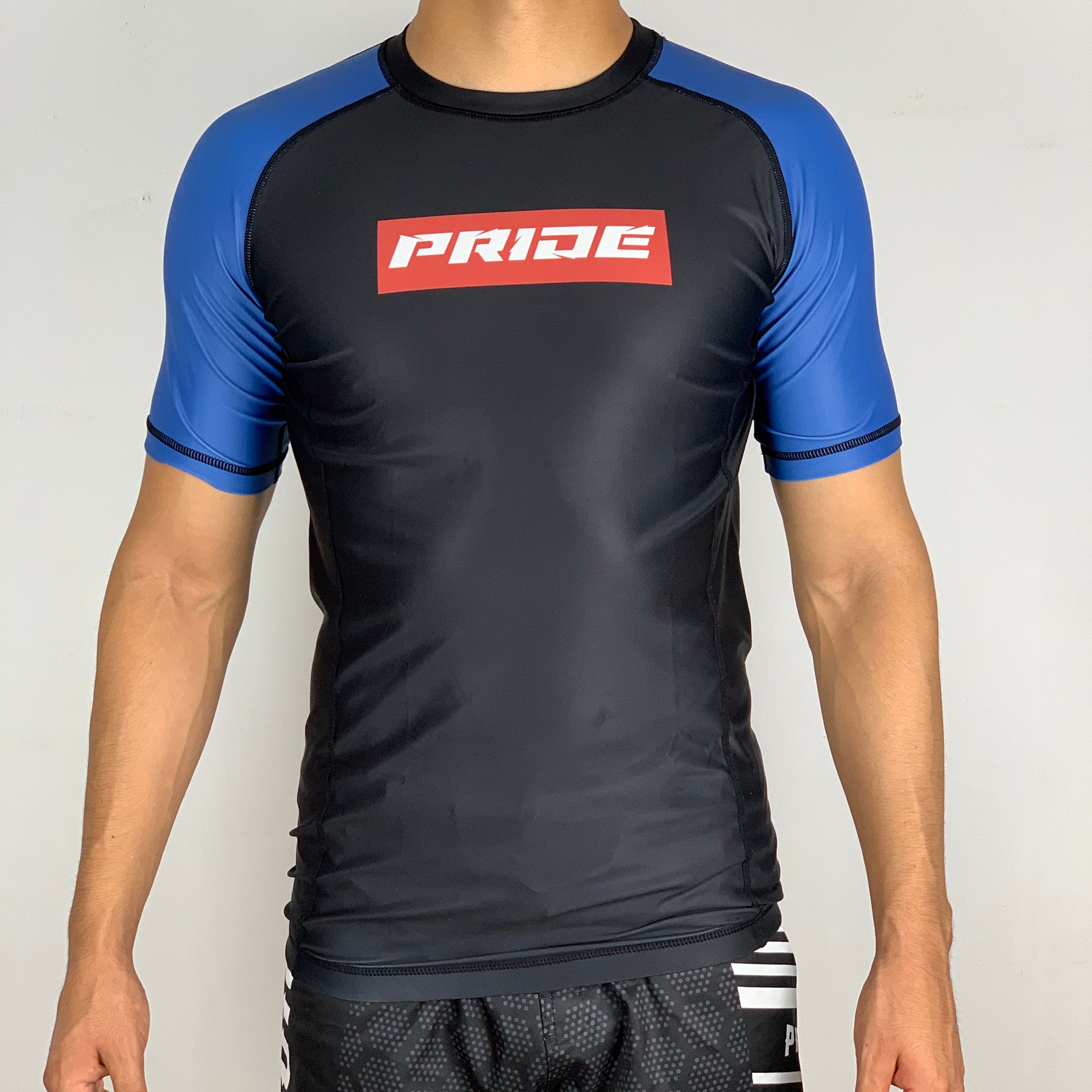 Rashguard Pride Highlight Azul - 100% Poliester - MMA Store Peru