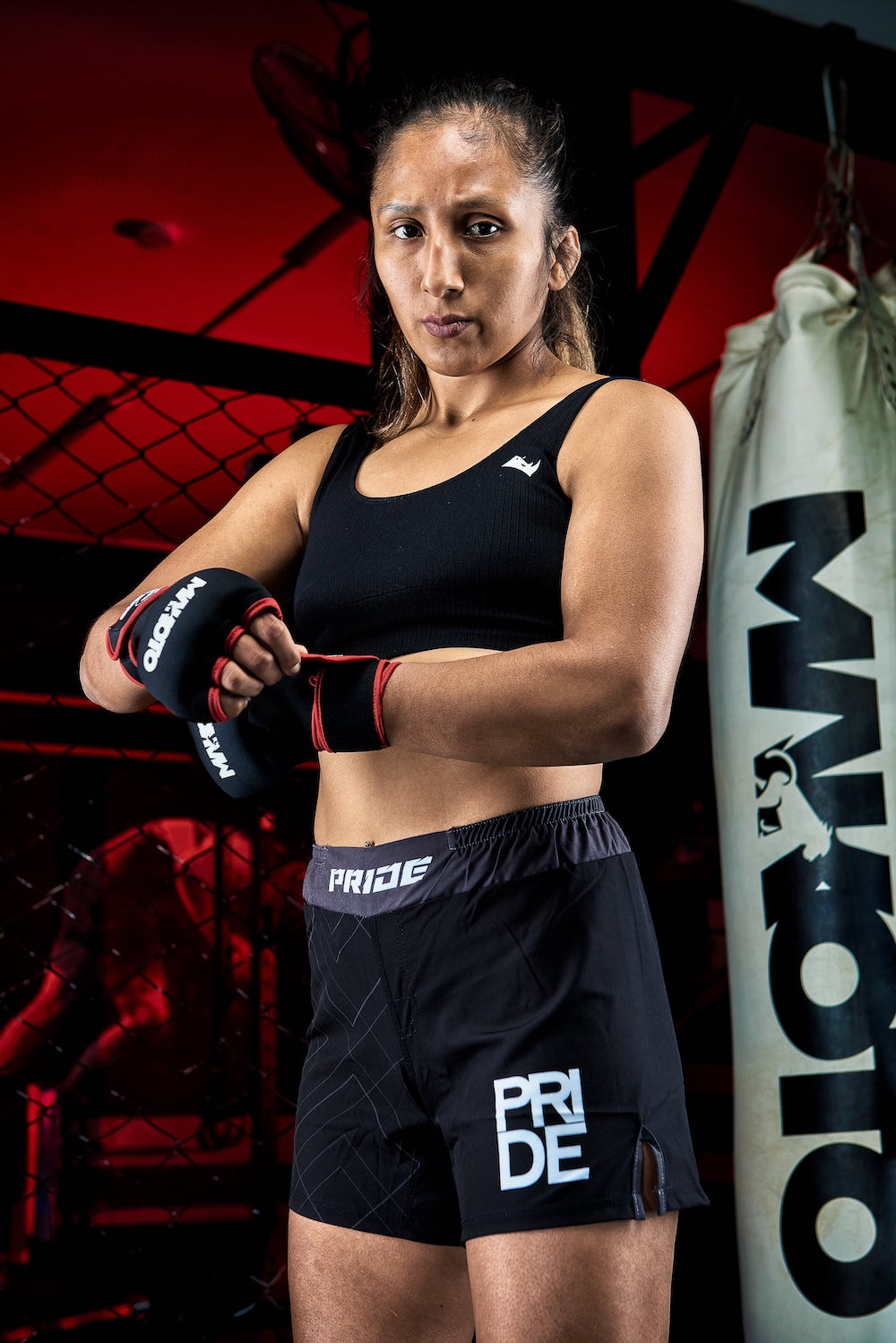 Short Pride Hybrid Ultra Mujer Negro para Muay Kickboxing, MMA. – Store Peru