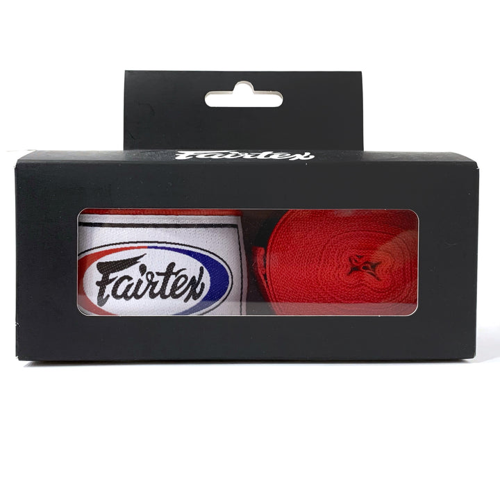 Vendas de Boxeo Fairtex HW2 Rojo - 4.5 metros - Nylon/Algodon