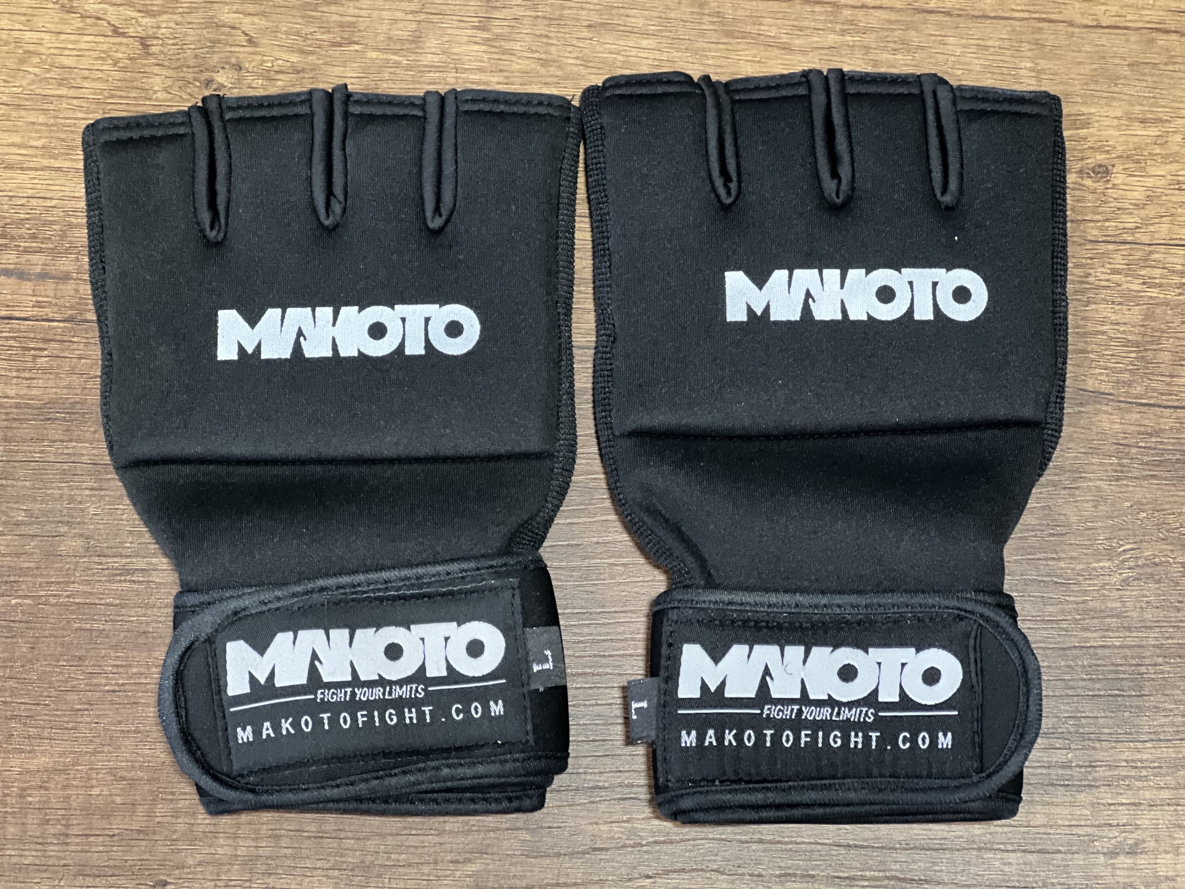 Vendas Rapidas tipo guante para Boxeo Makoto - Negro - Neopreno/Poliester