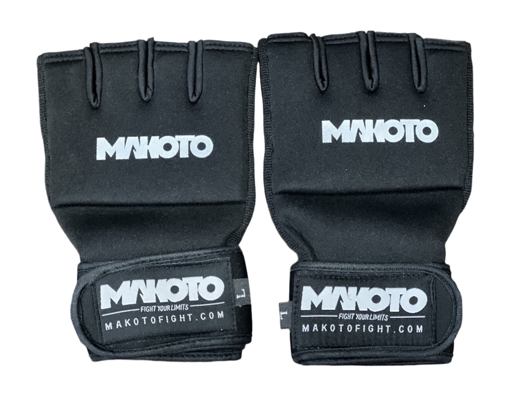 Vendas Rapidas tipo guante para Boxeo Makoto - Negro - Neopreno/Poliester