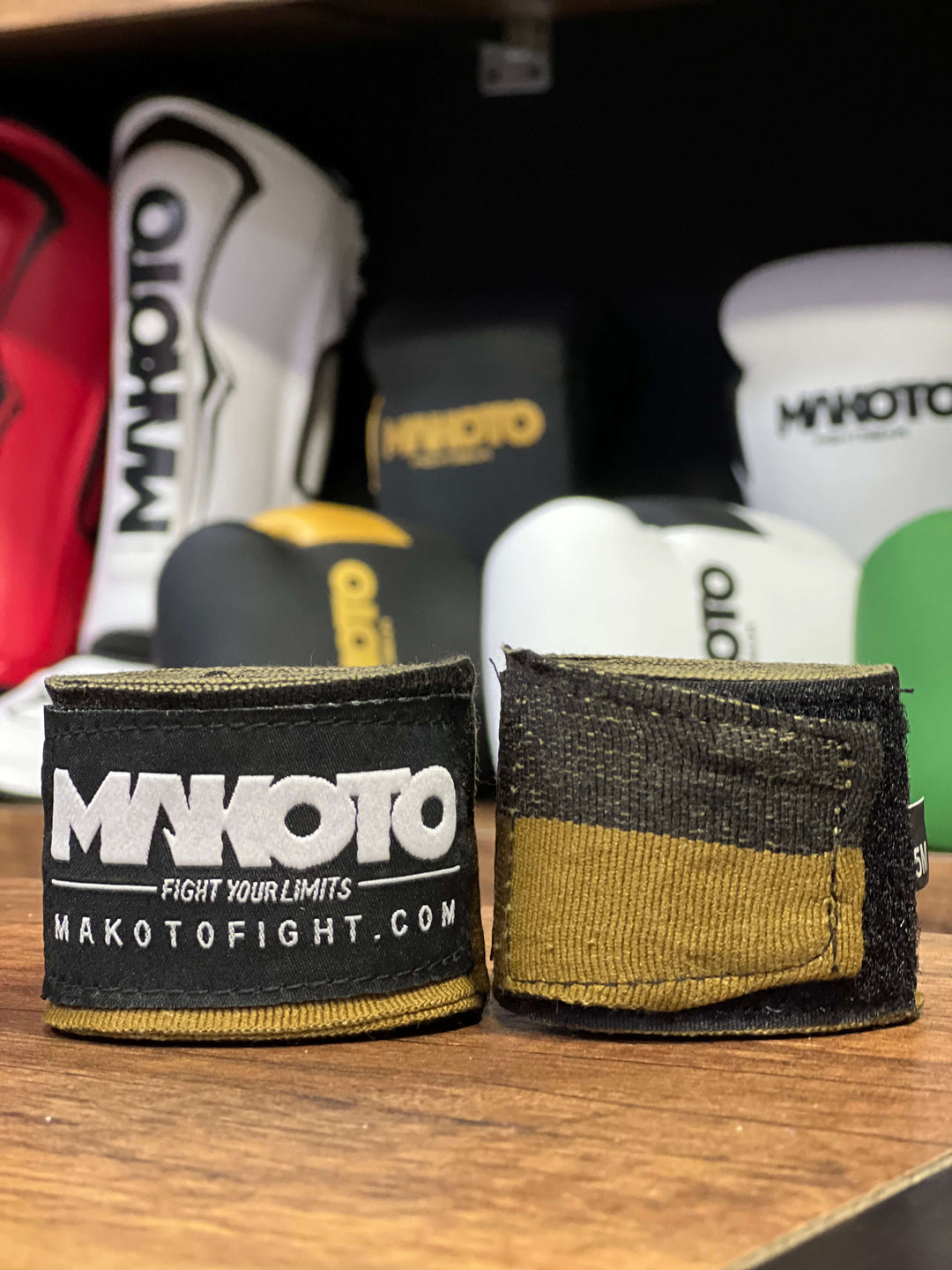 Vendas de boxeo Makoto 5 metros - Semielasticas